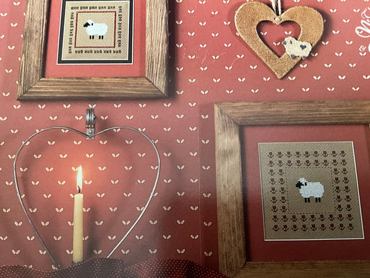 The Needles Course Saltbox and Critters by Roberta G. Hedges counted cross stitch chart