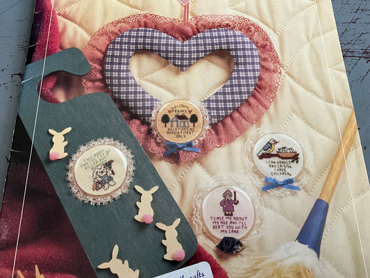 Stella-Marie Publications Fun with Buttons Cross Stitch II chart