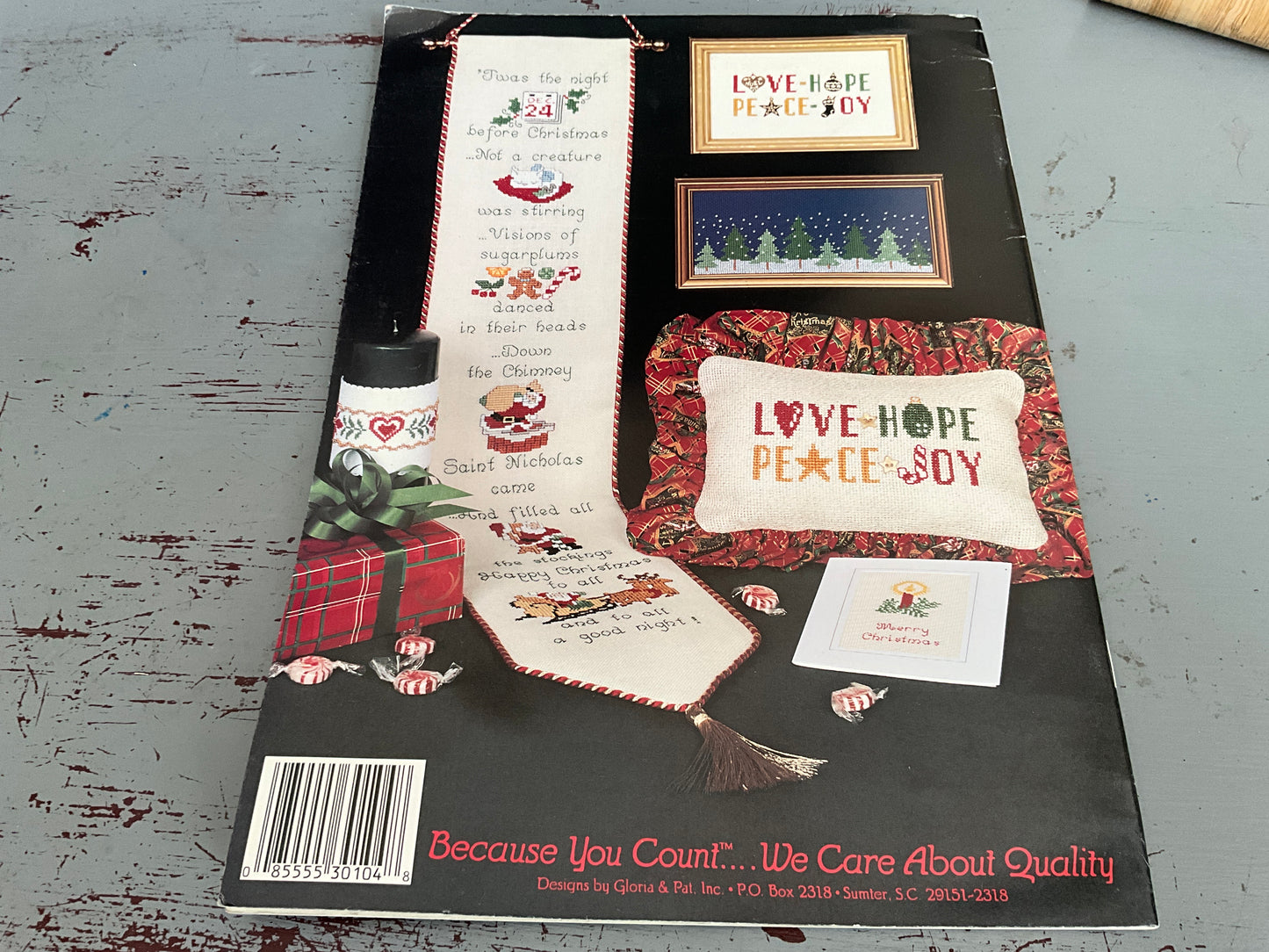 Gloria & Pat A Christmas Collection Book 104 counted cross stitch chart