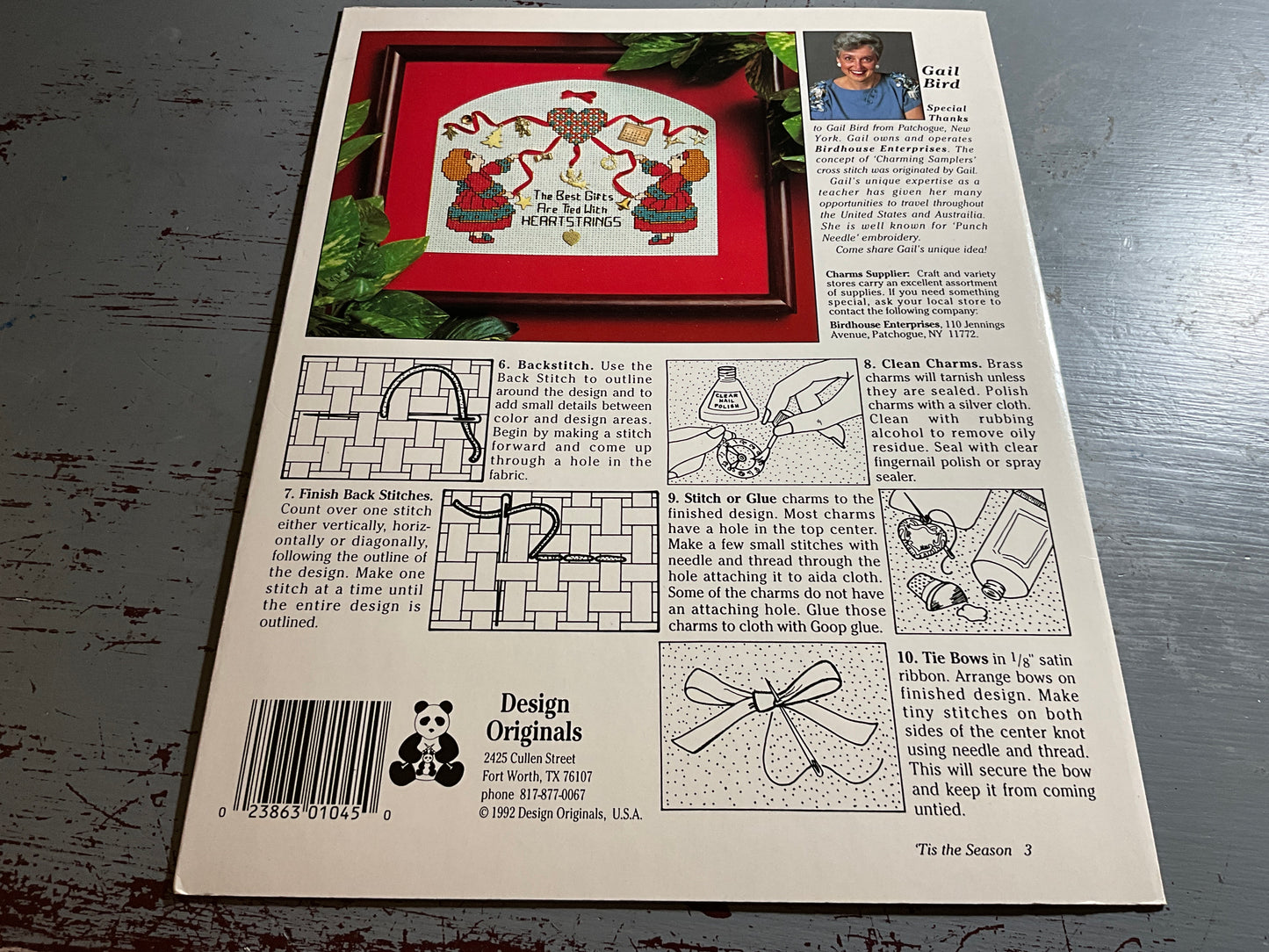 Susanne McNeil Design Originals ‘Tis the Season counted cross stitch chart