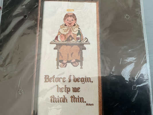 Dimensions Dieter’s Prayer 3560 cross stitch kit