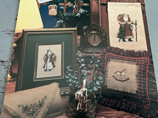 Leisure Arts Christmas Remembered Leaflet 508 counted cross stitch chart