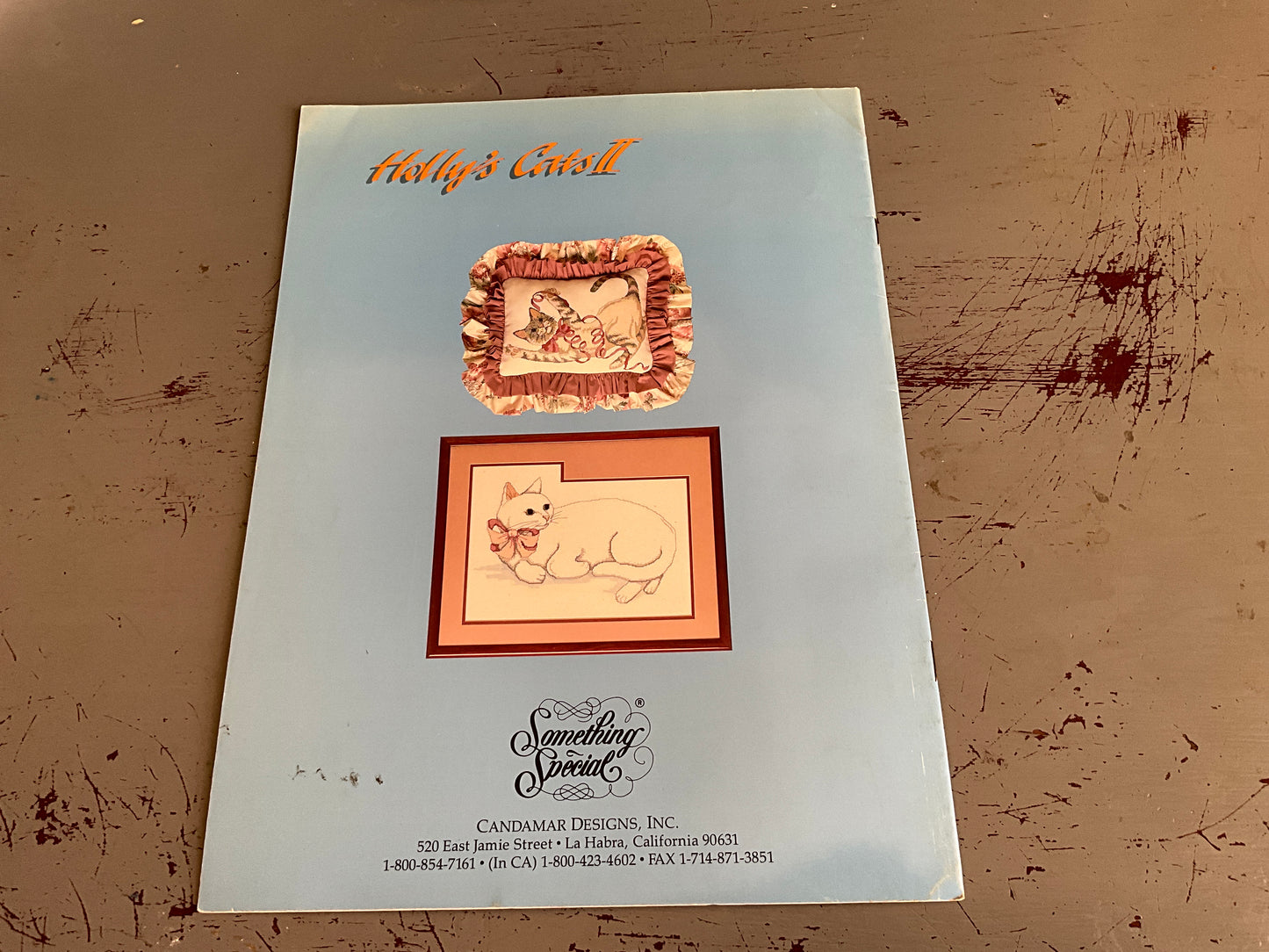 Something Special Holly’s Cats II counted cross stitch chart