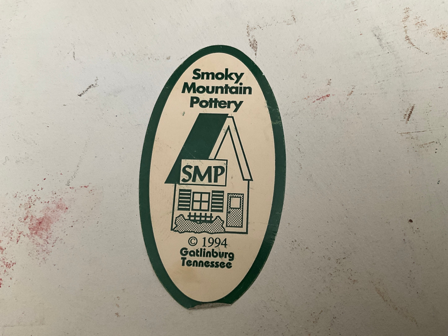 Smoky Mountain Pottery Fish “Early To Bed, Early To Rise, Fish All Day, Make Up Lies.” vintage 1994 porcelain wall hanging