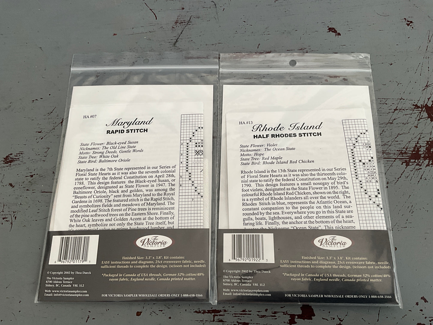 Victoria Sampler Choice Hearts of America cross stitch chart see pictures and variations