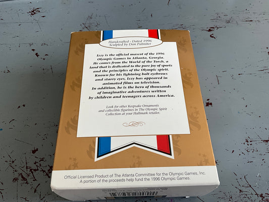 Hallmark Izzy The 1996 Mascot Atlanta The Olympic Spirit Collection.Keepsake Ornament