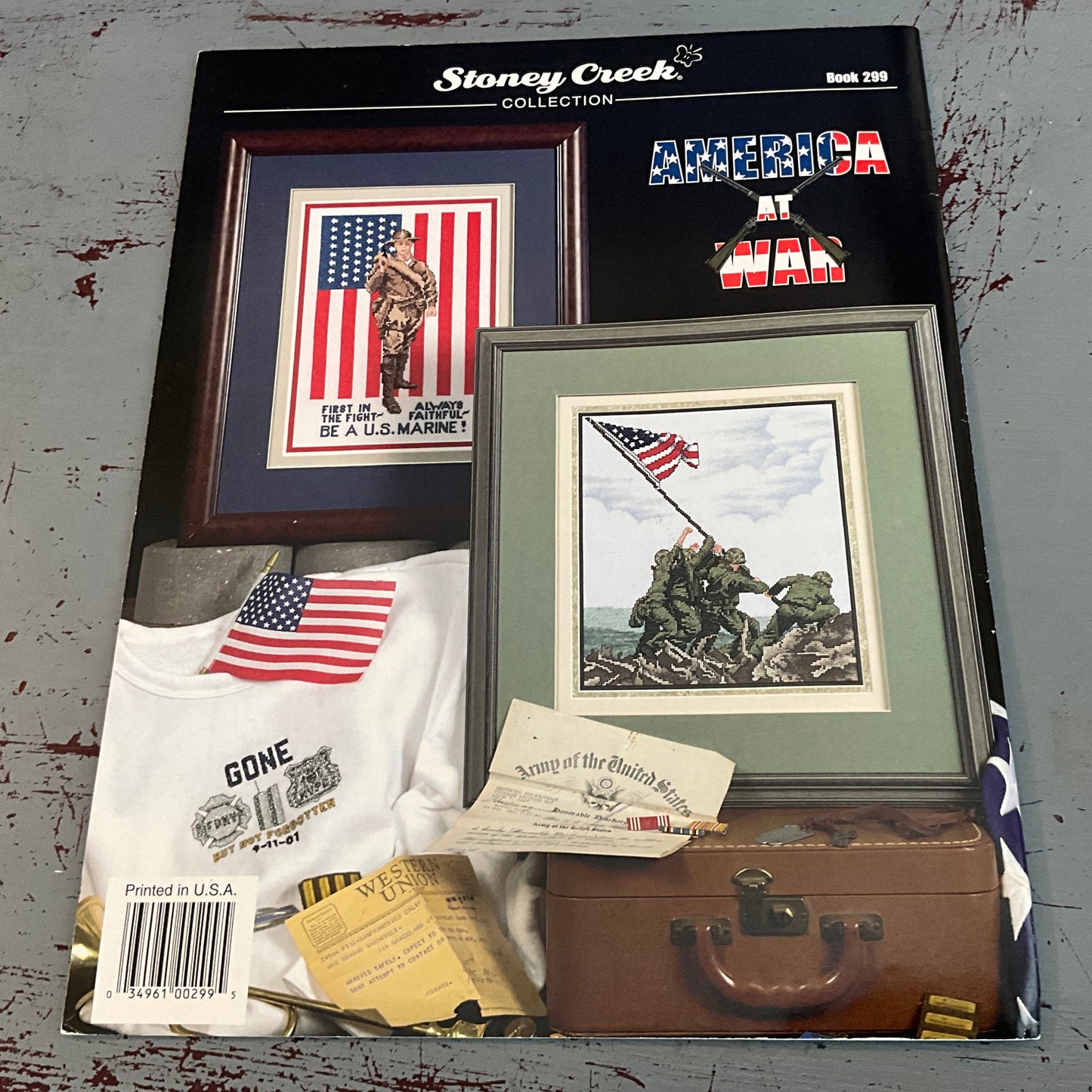 Stoney Creek America At War Book 299 counted cross stitch chart
