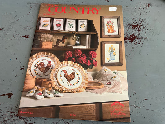 Seebo’s Creations A Touch of Country counted cross stitch chart