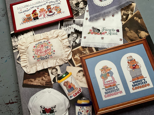 American School of Needlework It’s All Relative in cross stitch chart