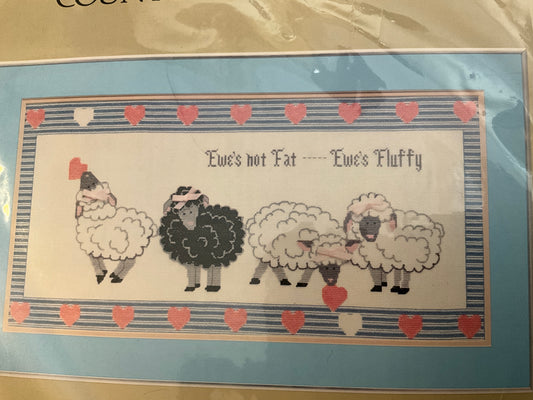 Something Special Ewe’s Not Fat Picture 50146 counted cross stitch kit
