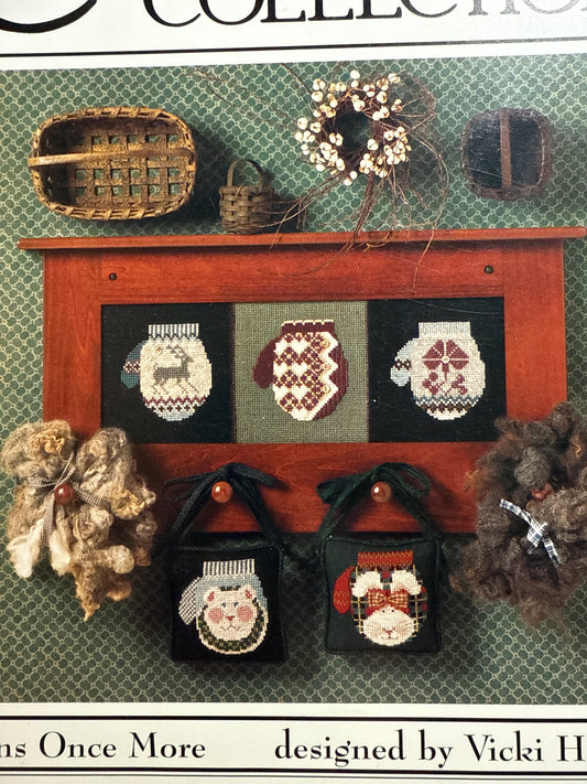 Cricket collection Mittens Once More cross stitch chart