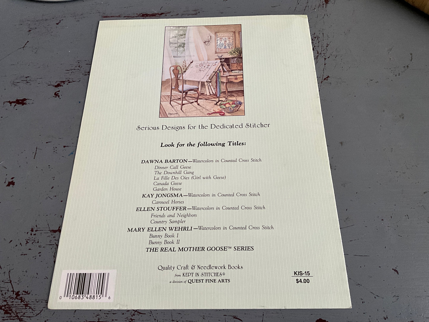 Kept N’ Stitches Spare Moments Danny Munns counted cross stitch chart