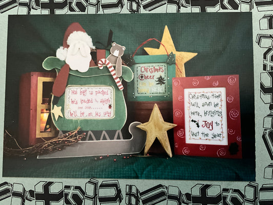 X-Appeal Sleigh Blessings counted cross stitch chart