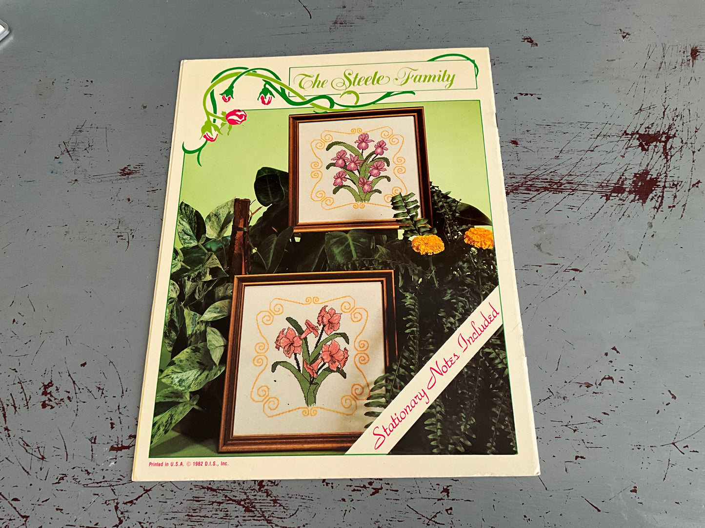 The Steele Family Natures Elegance Leaflet 107 counted cross stitch chart