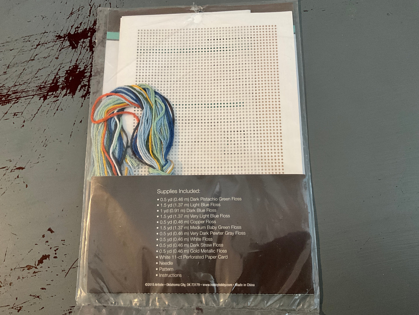 Zweigart artiste Welcome Prince Charming cross stitch kit