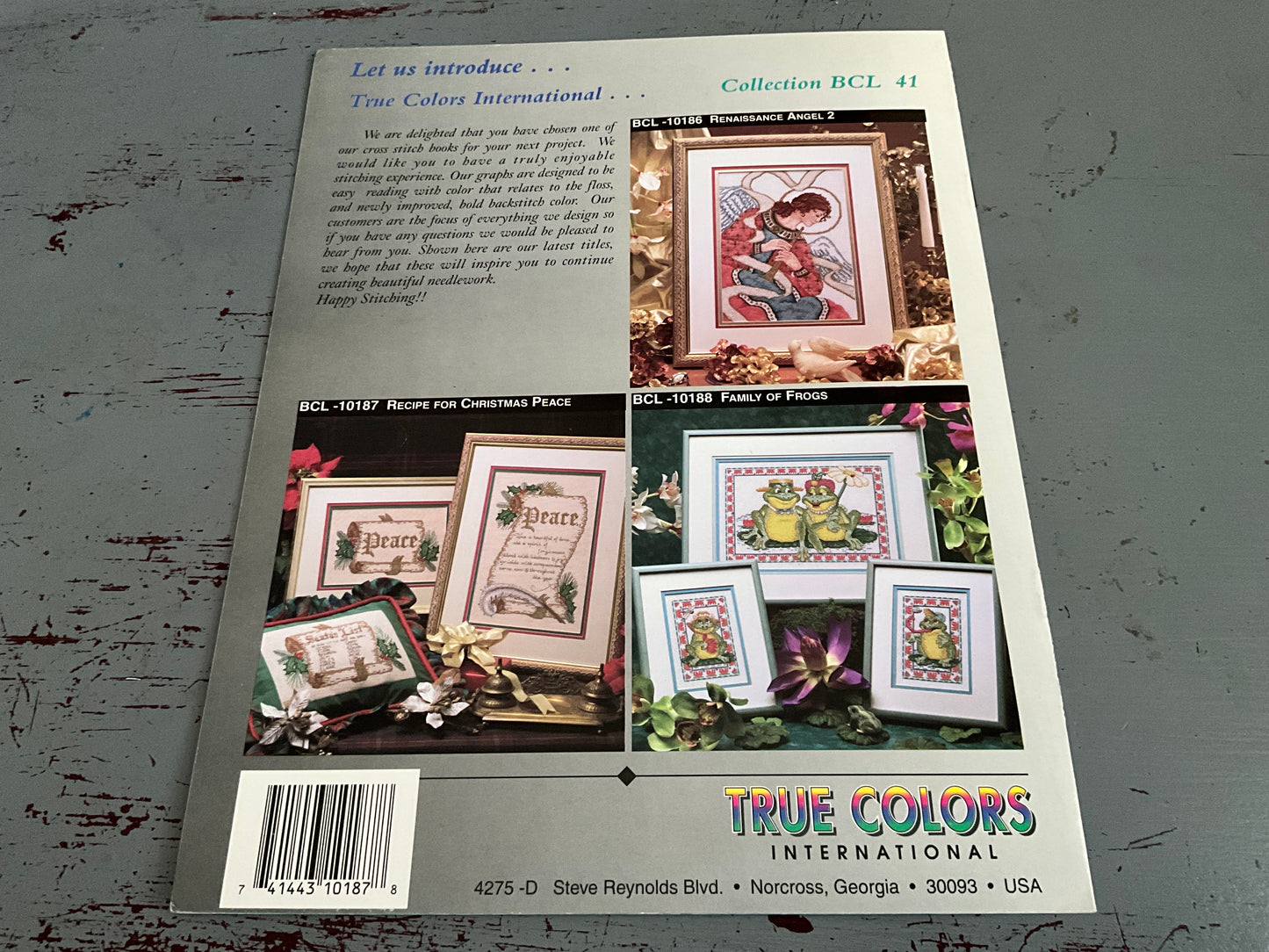 True Colors Recipe for Christmas Peace BCL-10187 is a cross-stitch chart.