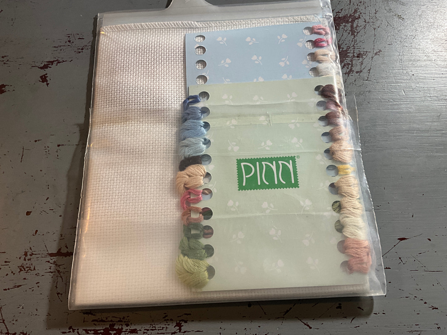 DMC PINN Girl with Farm Animals cross stitch kit