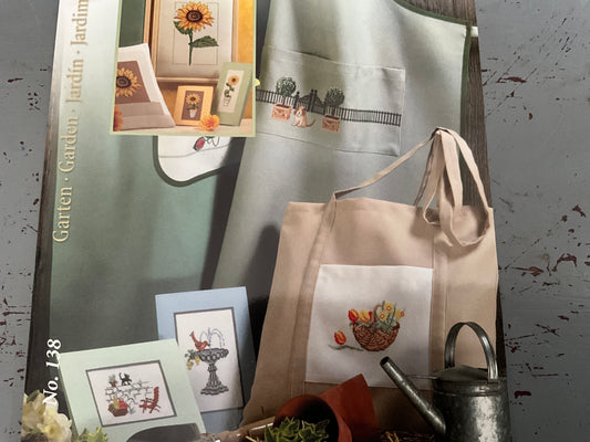 Zweigart Garden Needlework ideas booklet counted cross stitch & project ideas