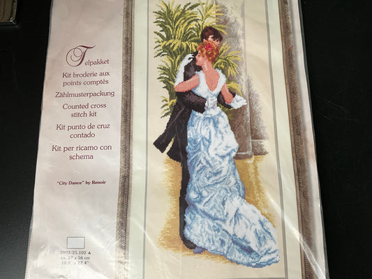Verachert City Dance by Renoir cross stitch kit