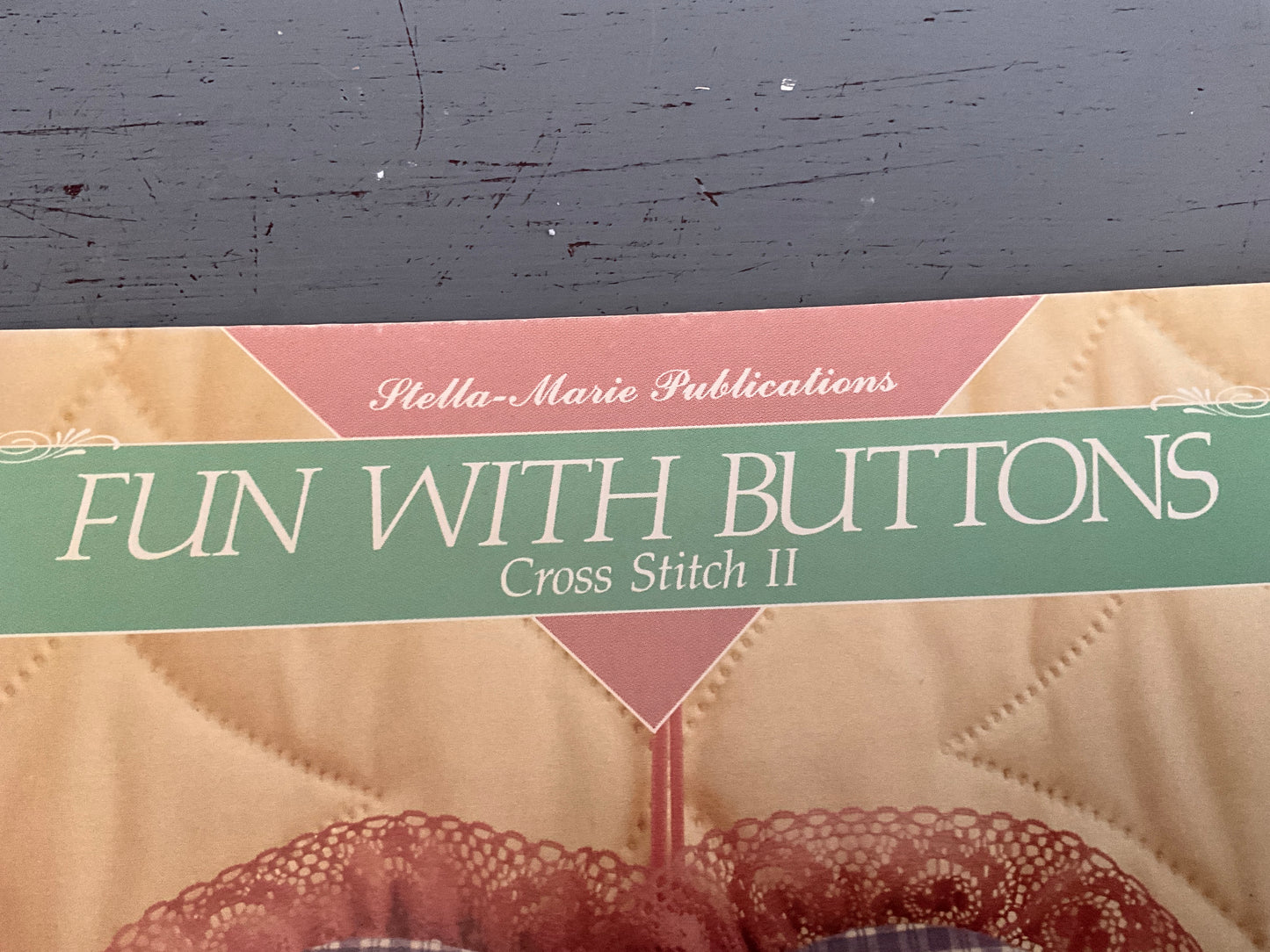 Stella-Marie Publications Fun with Buttons Cross Stitch II chart