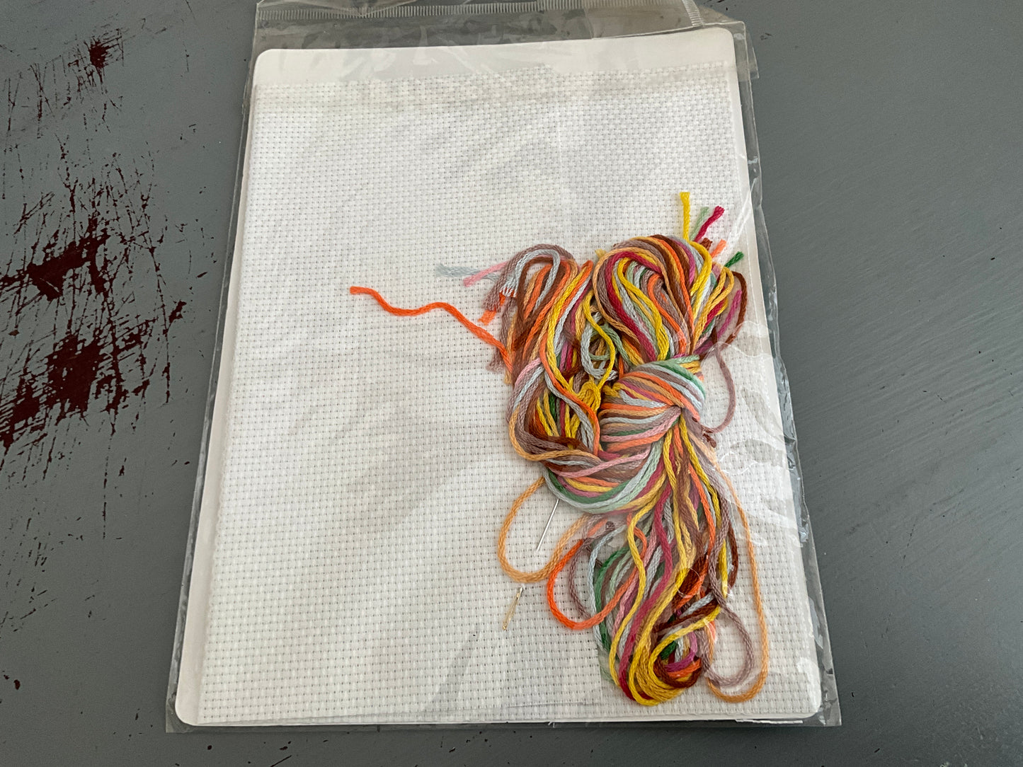 Crafters Square Baby cross stitch kit 5” x 7’