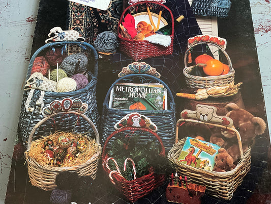Designs by Liz Turner Diehl Basket Embellishments Book 11 counted cross stitch chart