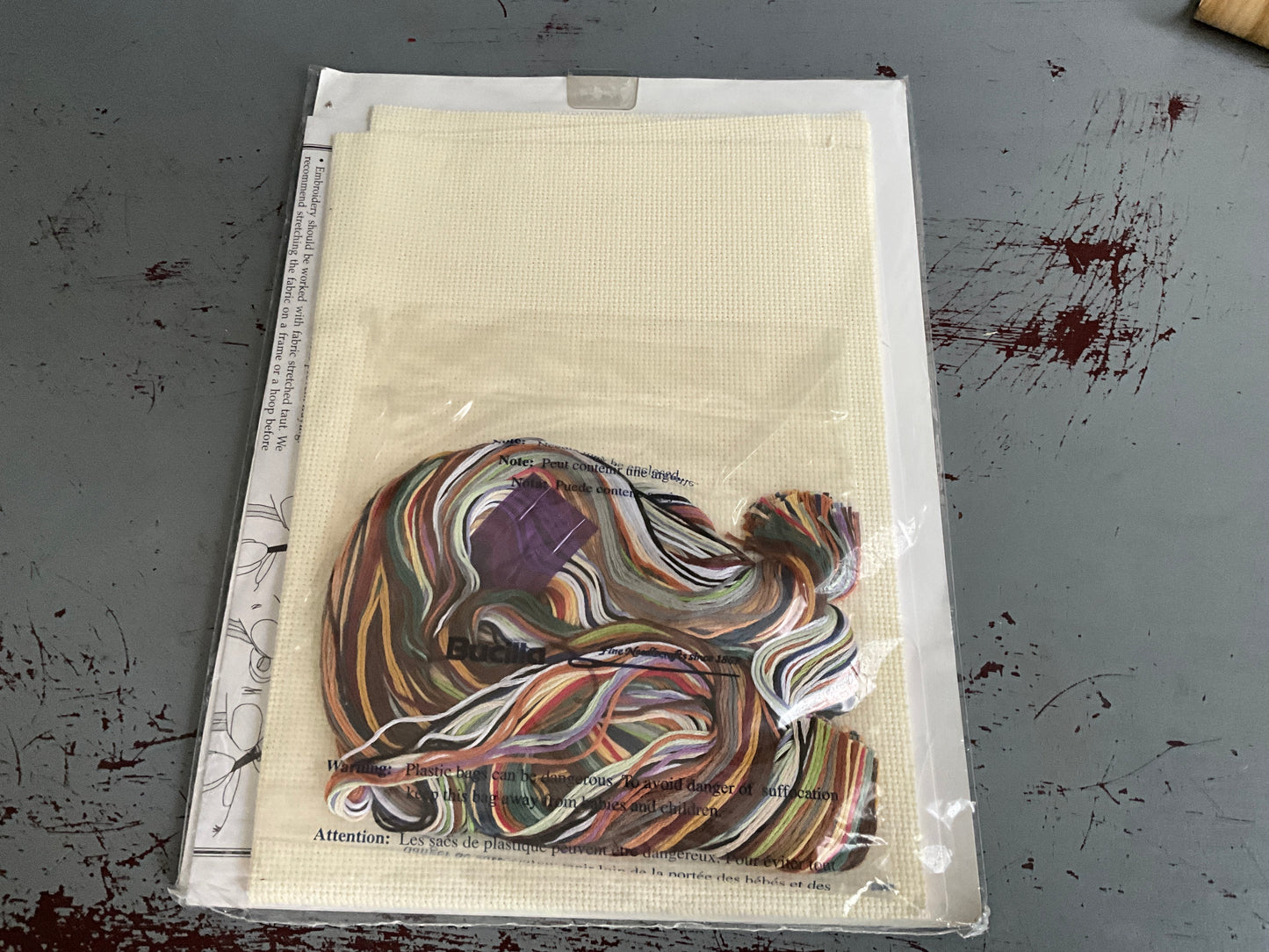 Bucilla Noah’s Ark 40632 vintage 1992 counted cross stitch kit