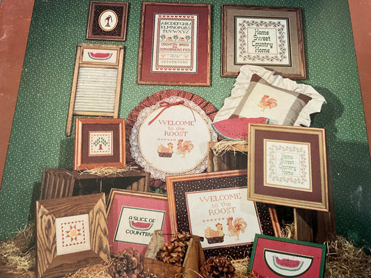 Sue Hillis Country Cornbread counted cross stitch chart