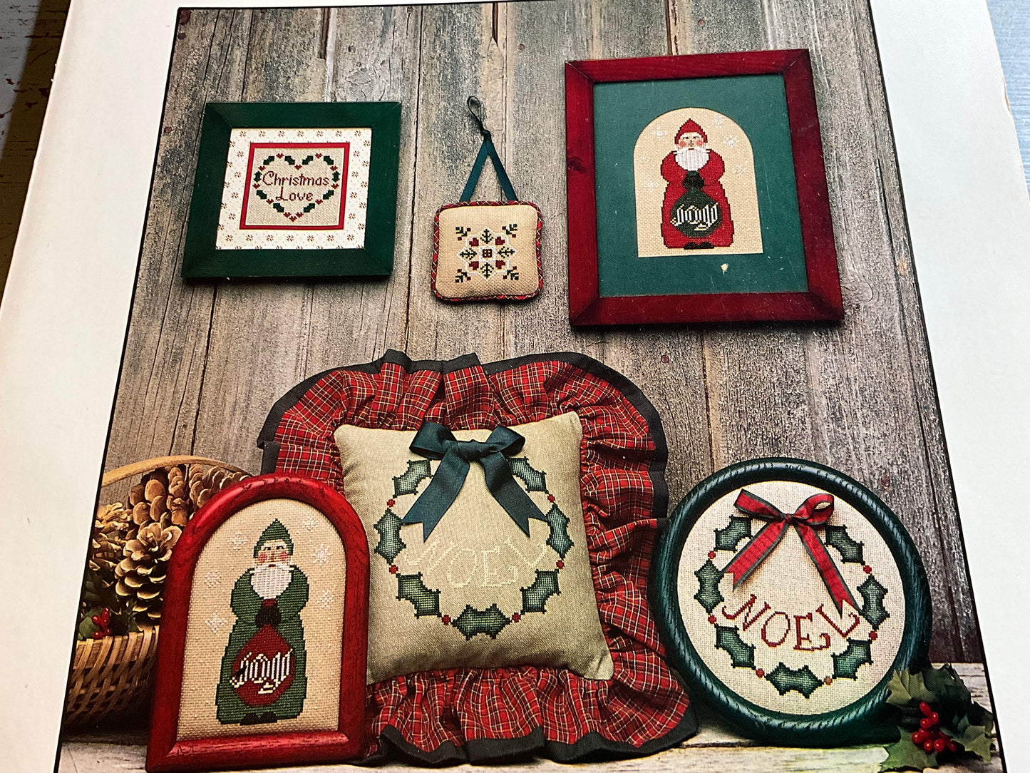 The Need’l Love Company Hollyberry Noel counted cross stitch chart