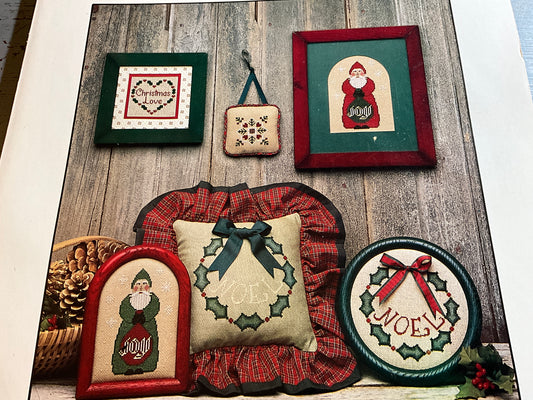 The Need’l Love Company Hollyberry Noel counted cross stitch chart