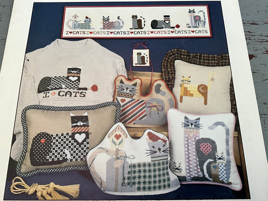Heartstrings Cats, Inc.AC-88 counted cross stitch chart