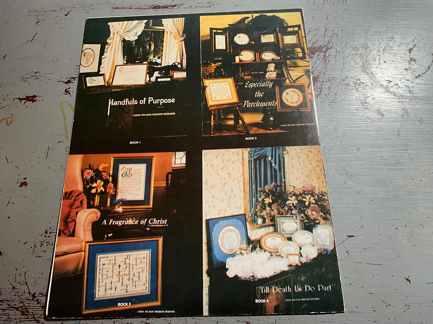 Linda Wilson Reesor Design “I Am That I Am” Book 5 counted cross stitch chart