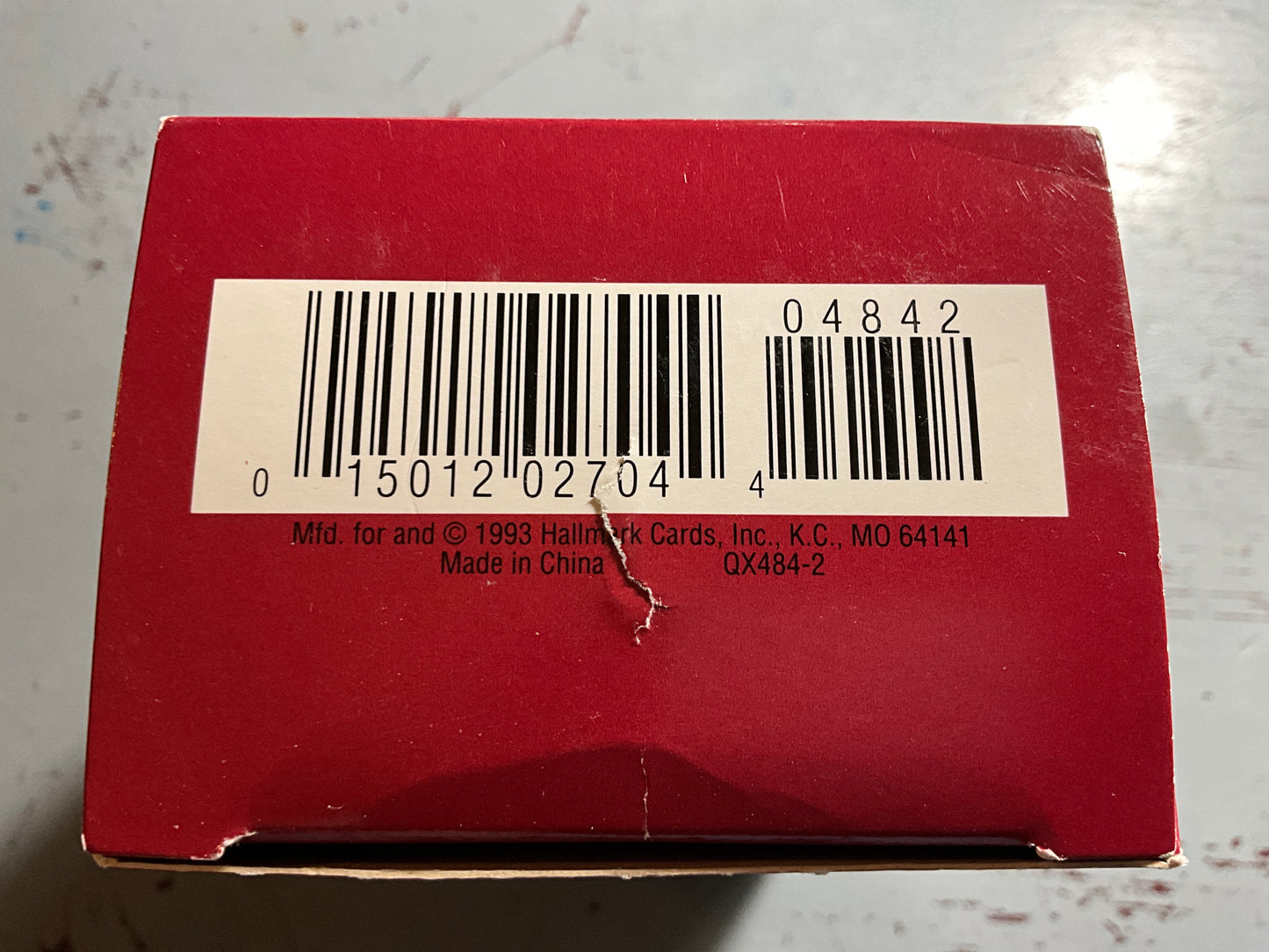 Hallmark Merry Olde Santa #4 1993 Keepsake Ornament QX484-2