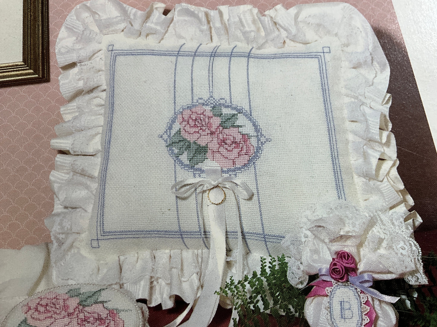 Dimensions Wedding Treasures by Nancy Rossi Book One counted cross stitch chart*