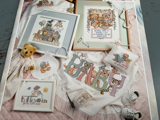 Good natured girls The Big Book Just For Baby’ 100 cross stitch designs chart