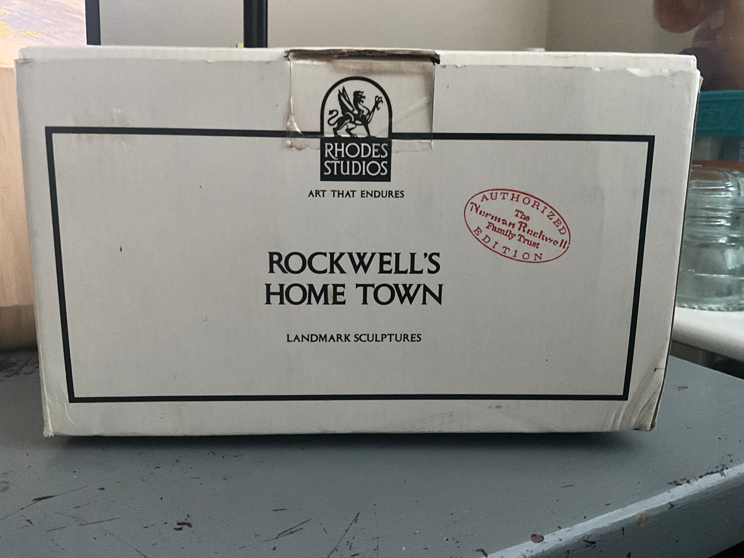 The Rockwell Residence The Rockwell’s Hometown Collection by Rhode’s Studios Art That Endures collectible figurine