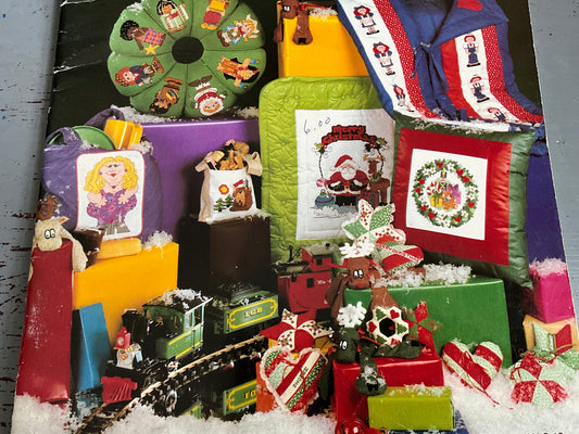 Vanessa Ann Collection The Mistletoe Express counted cross stitch chart