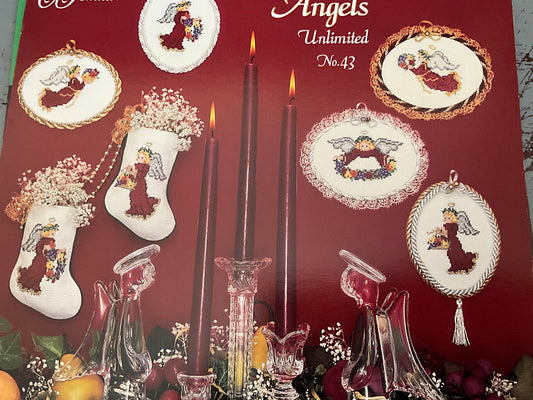 Designing Women Unlimited Della Robia Angels Unlimited No. 43 counted cross stitch chart