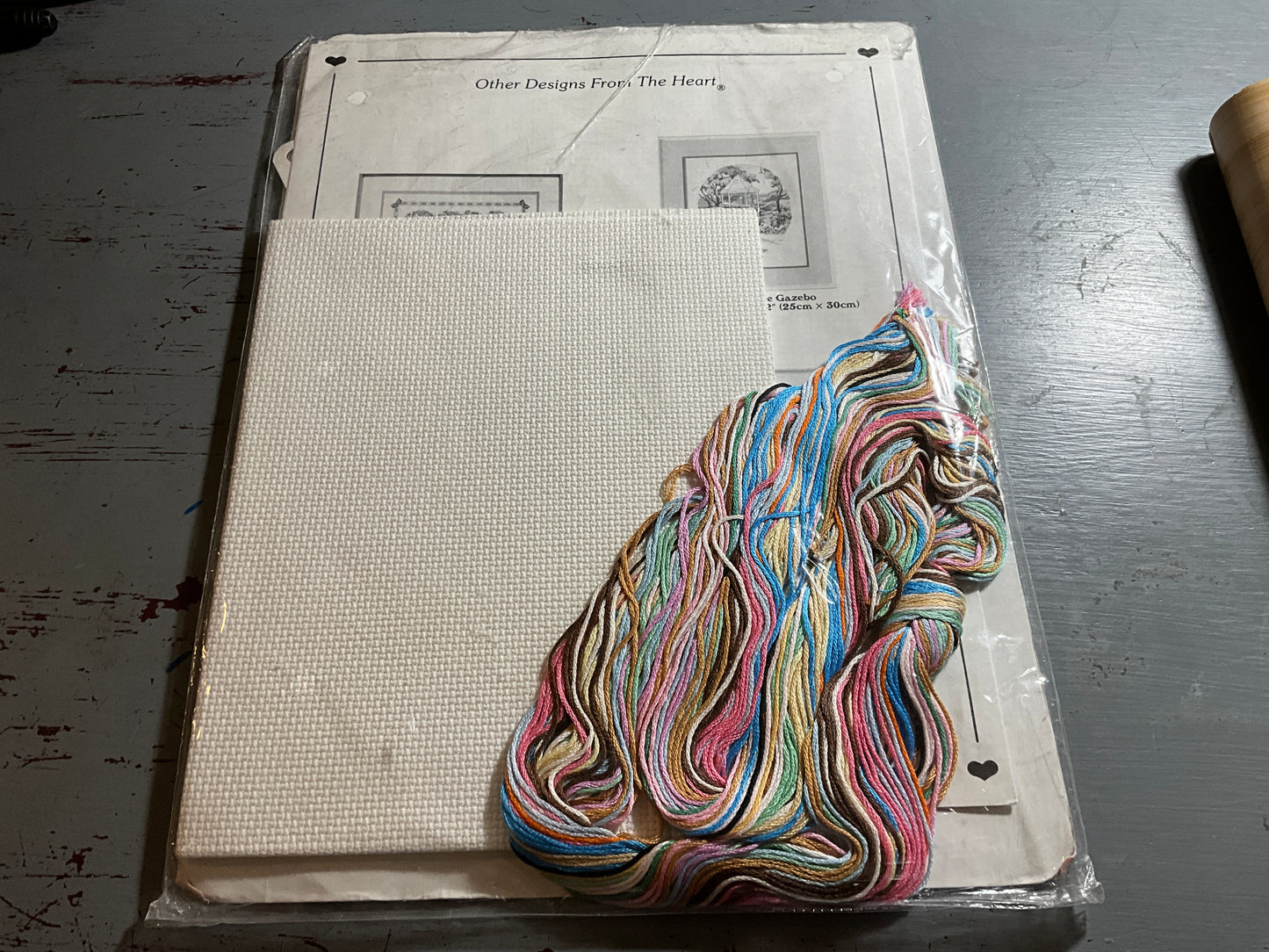 From The Heart Bears In BoatBirth Record 52-537 counted cross stitch kit