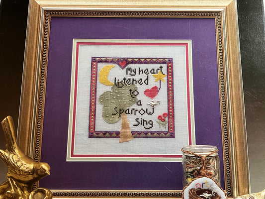 Twisted Threads A Sparrow Sings Designed By Ruth Sparrow counted cross stitch chart