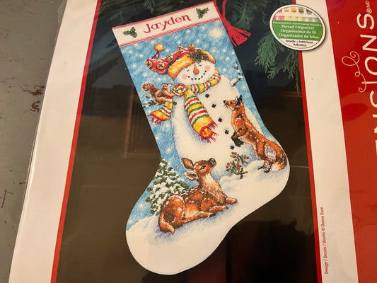 Dimensions Winter Friends 70-08963 counted cross stitch kit