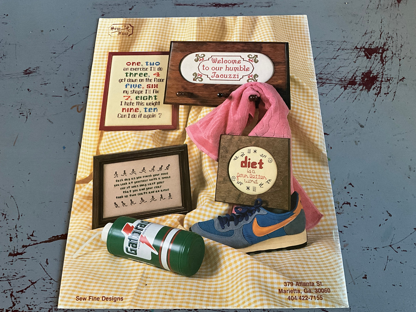 Sew Fine Presents Shape Up! Book 7 counted cross stitch chart