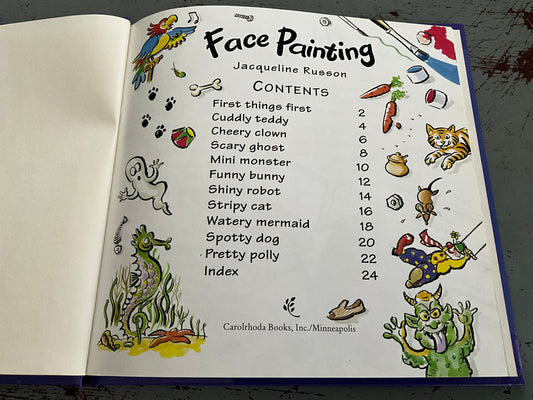Face Painting Jaqueline Russon book