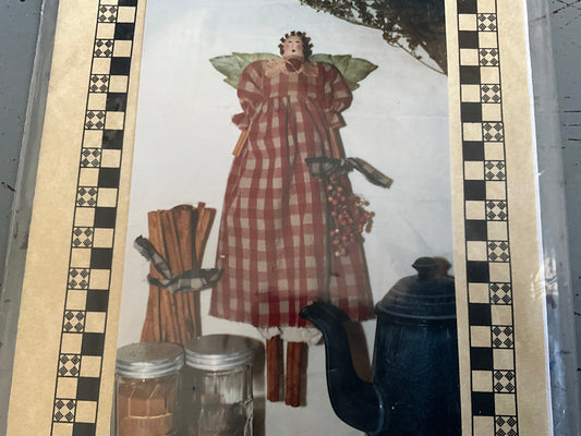 Country Harvest Spice Angel Abby 15” doll making pattern