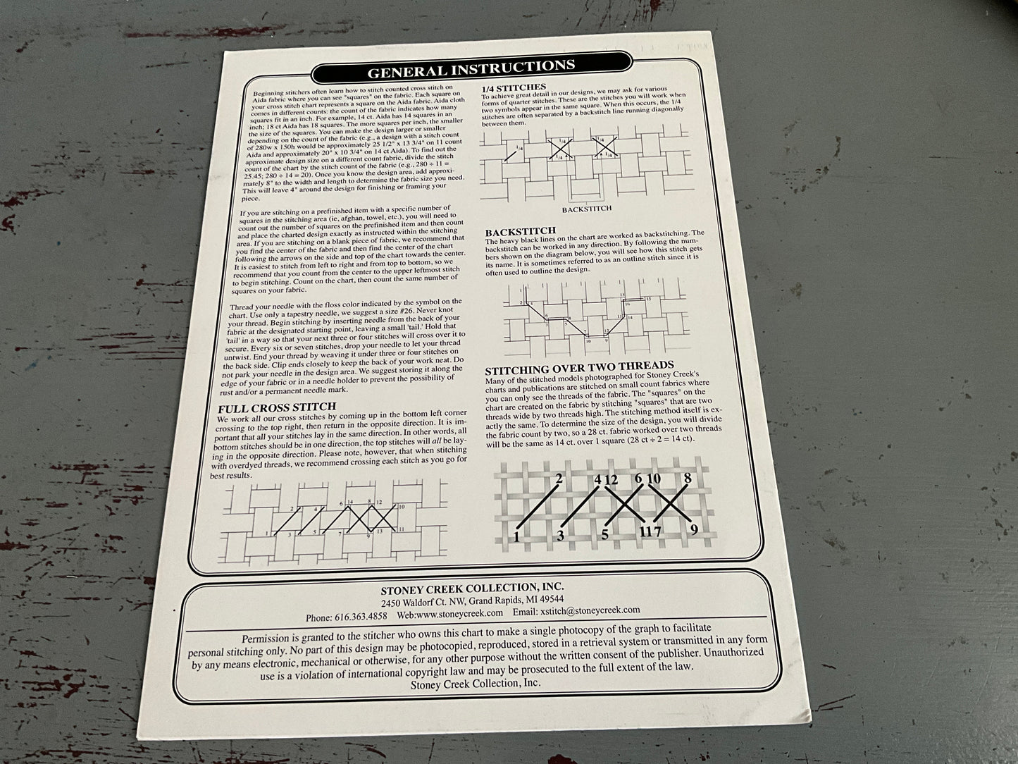 Stoney Creek And To All A Good Night Leaflet 143 counted crosss stitch chart