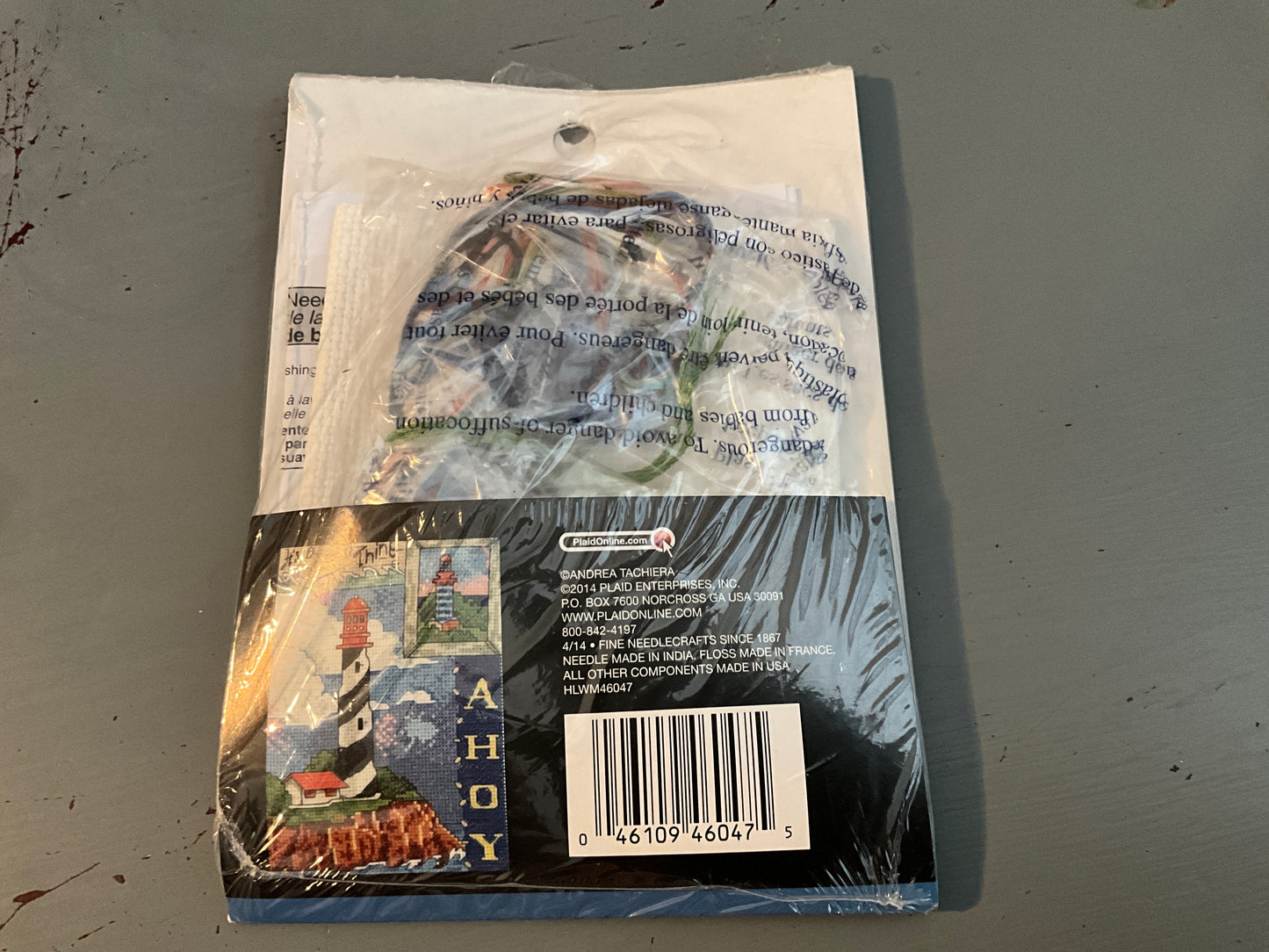Plaid Bucilla Ahoy It’s a Shore Thing cross stitch kit