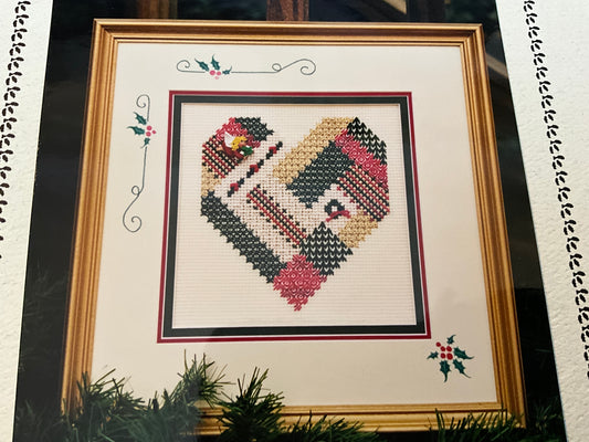 Sekas & Co. A Christmas Heart S&C-68 counted cross stitch chart