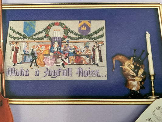 Puckerbush Make A Joyful Noise PB22 counted cross stitch chart