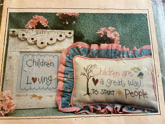 Lizzie Kate Children are People needlecraft pattern