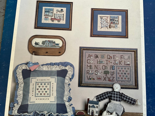 Linda Myers’ Art Of Cross Stitch Simple Country Classic Leaflet 30 counted cross stitch chart